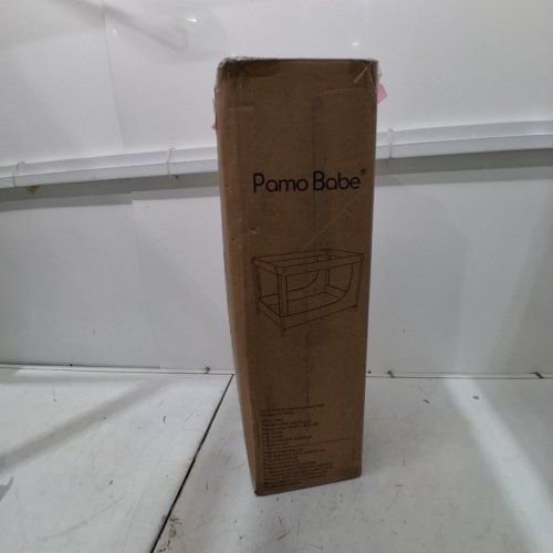 PAMO BABE TODDLERS COMPACT PORTABLE PLAYYARD - 39" X 27" X 27" - GREY (MODEL: P901) image 2