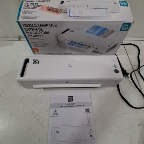 PEN+GEAR THERMAL LAMINATOR - SUITABLE FOR 3MIL/5MIL COLD POUCH - LETTER SIZE - WHITE (MODEL: L420-A) image 3