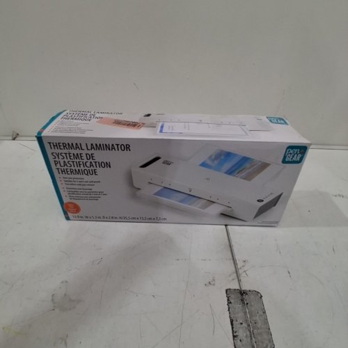 PEN+GEAR THERMAL LAMINATOR - SUITABLE FOR 3MIL/5MIL COLD POUCH - LETTER SIZE - WHITE (MODEL: L420-A) image 5