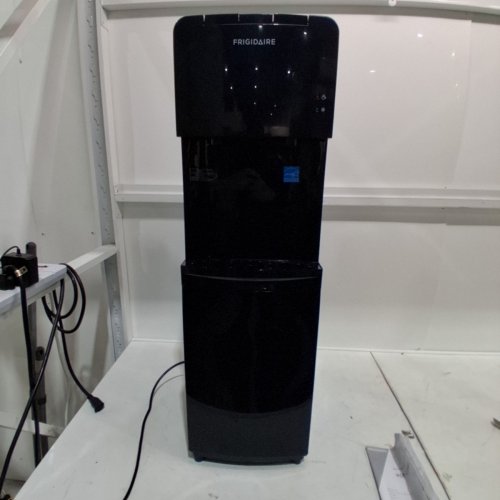 FRIGIDAIRE TOP LOADING WATER COOLER/DISPENSER WITH HOT WATER CHILD SAFETY LOCK, 3-5 GALLON - BLACK (MODEL: EFWC498) image 3