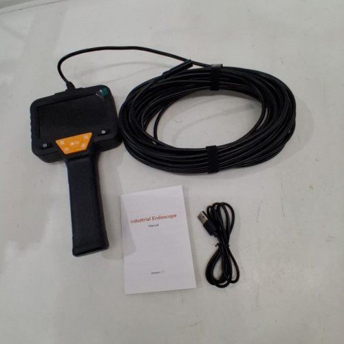 INDUSTRIAL ENDOSCOPE WITH LIGHT - 1080P, FOCAL LENGTH 4-10CM - 32.8FT - BLACK (MODEL: SC08) image 3