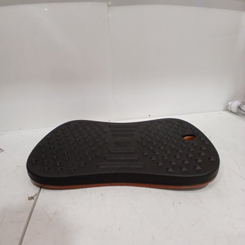 ERGONOMIC WOBBLE BALANCE BOARD - UP TO 320 LBS - BLACK / WOOD image 3