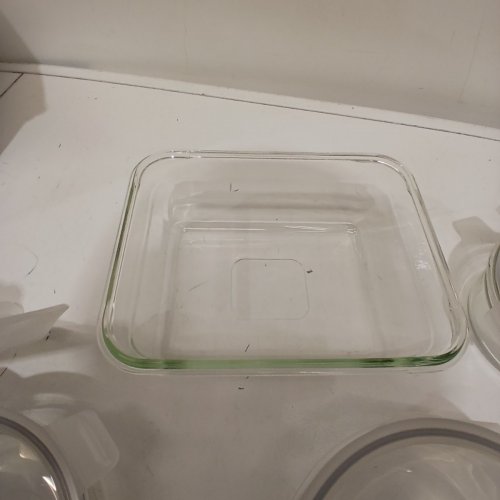 20PC GLASS MEAL PREP FOOD STORAGE SET WITH CLEAR LIDS - ASSORTED SIZES image 5