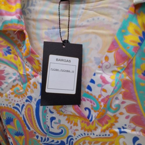 WOMEN'S BARILOCHE PRINT SHIRT - SMALL / MEDIUM - 38 - MULTICOLOUR (STYLE : BARGAS) image 6