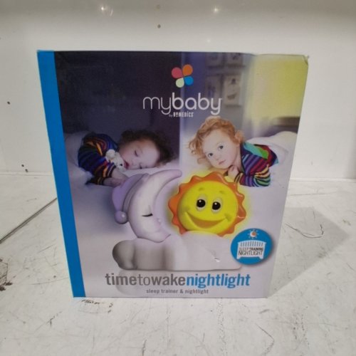 MYBABY SLEEP TRAINER TIME TO WAKE NIGHTLIGHT - WHITE / YELLOW (MODEL: MYB-N150) image 2
