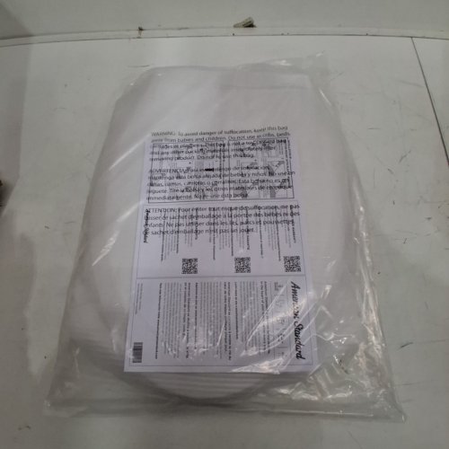 AMERICAN STANDARD ELONGATED SLOW-CLOSE TOILET SEAT - 16.5" X 13" - WHITE - (MODEL: 5503A00B.020) image 2