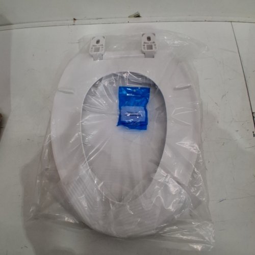 AMERICAN STANDARD ELONGATED SLOW-CLOSE TOILET SEAT - 16.5" X 13" - WHITE - (MODEL: 5503A00B.020) image 3