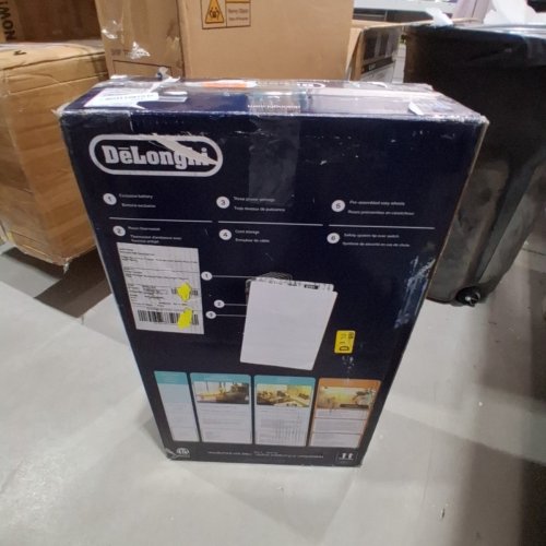 DELONGHI RADIA S FULL ROOM OIL FILLED RADIATOR - 1500W - 120V - BLACK (MODEL:TRRS0715BKCA) image 5