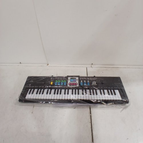 KEYBOARD ELECTRIC PIANO MULTIFUNCTION INSTRUMENT WITH MIC - 61-KEY - (MODEL: MQ-6186) image 2