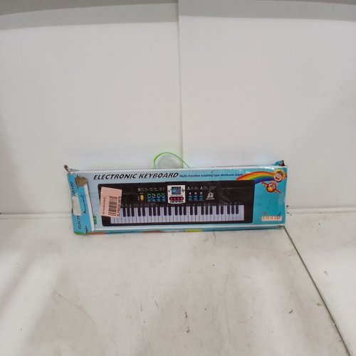 KEYBOARD ELECTRIC PIANO MULTIFUNCTION INSTRUMENT WITH MIC - 61-KEY - (MODEL: MQ-6186) image 3