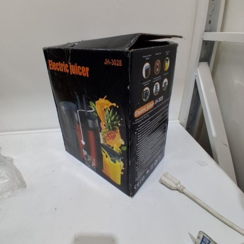 ELECTRIC JUICER MACHINE FOR FRUIT AND VEGETABLES - BLACK (MODEL: JH-3028) image 5