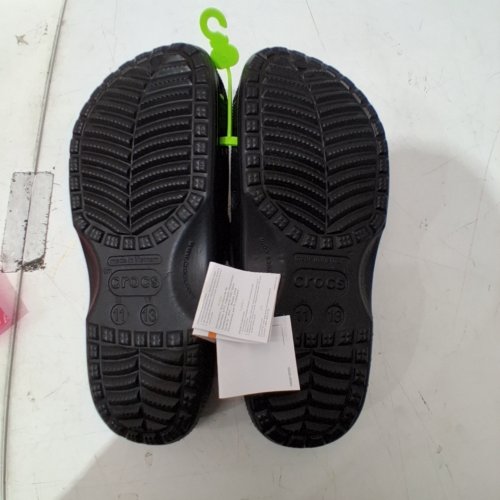 UNISEX ADULT CROCS CLASSIC LINED CLOG - MENS SIZE 11 WOMENS SIZE 13 - BLACK image 4