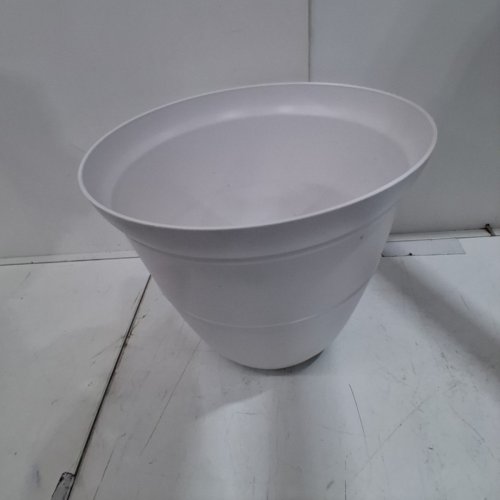 MAINSTAYS BELL PLANTER - 12" - WHITE (ITEM: BWPP251204) image 5