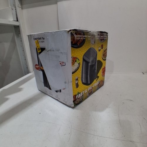 CHEFMAN MINI TURBOFRY TOUCH DIGITAL AIR FRYER - 2L - GREY (MODEL:RJ38-2T-GREY) image 5