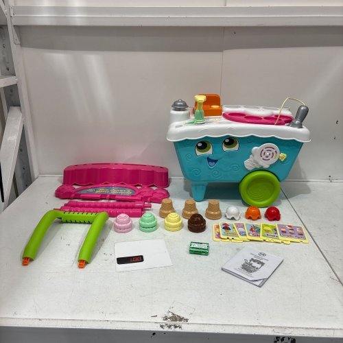 LEAPFROG SCOOP & LEARN ICE CREAM CART - FRENCH VERSION - MULTICOLOUR (MODEL: 80-600706) image 2
