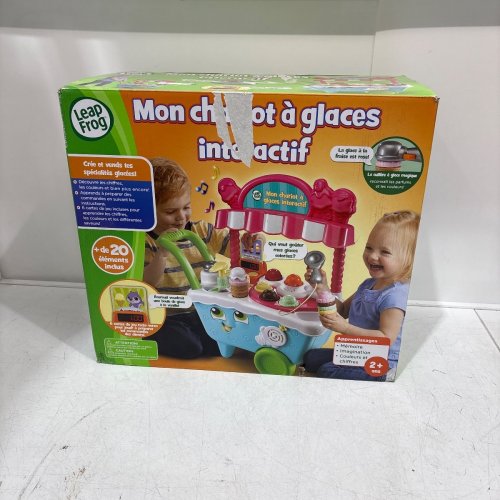 LEAPFROG SCOOP & LEARN ICE CREAM CART - FRENCH VERSION - MULTICOLOUR (MODEL: 80-600706) image 3