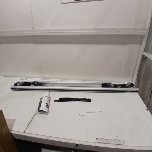 2PC KOMSEPOR ADJUSTABLE CROSSBARS UNIVERSAL ROOF RACK - 55" - ALUMINUM - (MODEL: T5PSW001-005) image 2