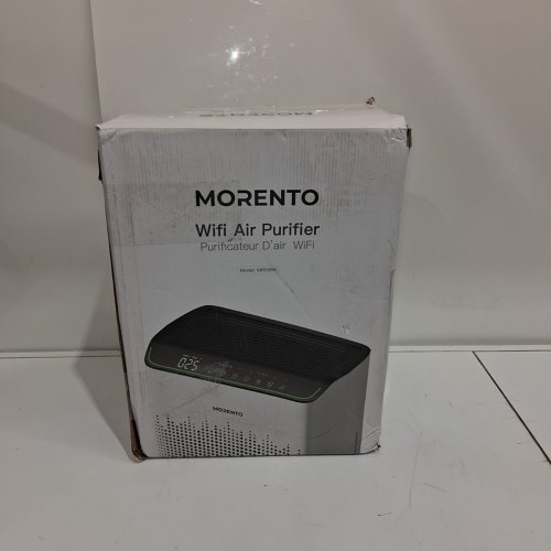 MORENTO AIR PURIFIER WITH SMART WIFI AIR QUALITY MONITOR - 1690 FT² - 23DB SOUND - WHITE - (MODEL: MR5866) image 8