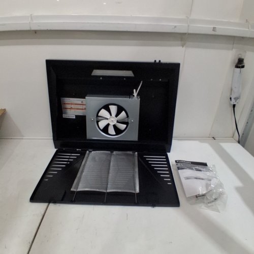 FURRION DUCTLESS RV RANGE HOOD WITH CHARCOAL FILTER - 12V - BLACK (MODEL: FHO23SACRV) image 3