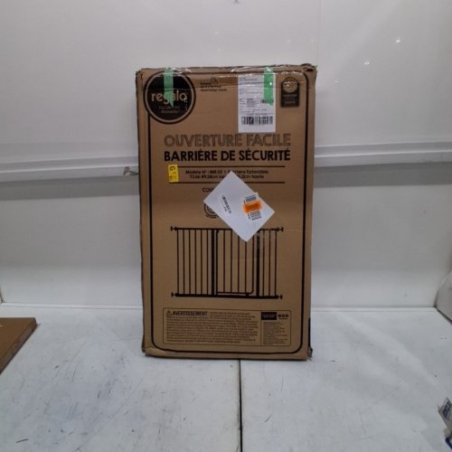 REGALO EASY OPEN EXTENDABLE EXTRA WIDE SAFETY GATE - 29" TO 47" X 30" - WHITE (MODEL: 1185DS) image 4