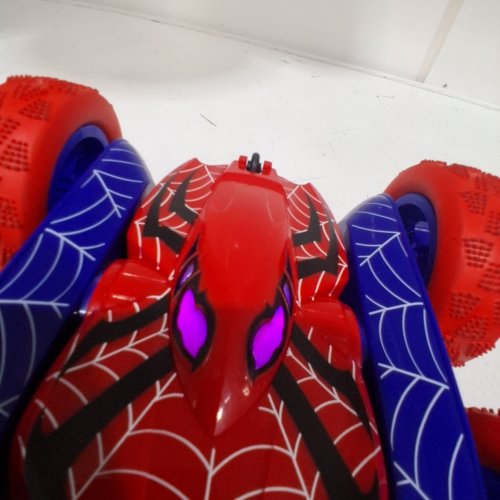VICIA SPIDER MAN REMOTE CONTROL STUNT CAR- RED / BLUE (MODEL: WJ12881) image 2