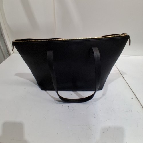 BUFFALO DAVID BITTON LEATHER TOTE SHOULDER BAG - BLACK (MODEL: 2012486) image 2