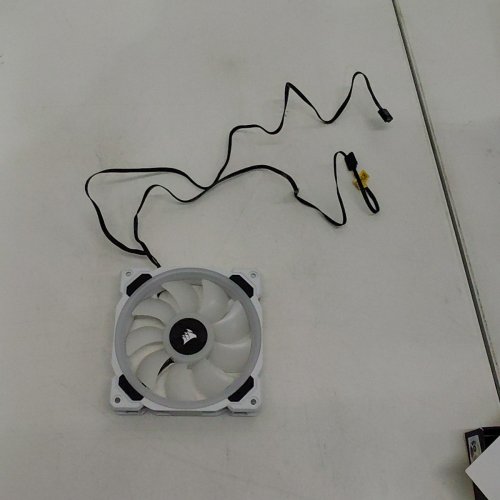 CORSAIR LL120 RGB 120MM DUAL LIGHT LOOP RGB LED PWM FAN SINGLE PACK - WHITE image 2