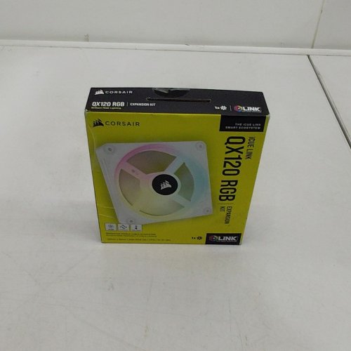 CORSAIR LL120 RGB 120MM DUAL LIGHT LOOP RGB LED PWM FAN SINGLE PACK - WHITE image 3