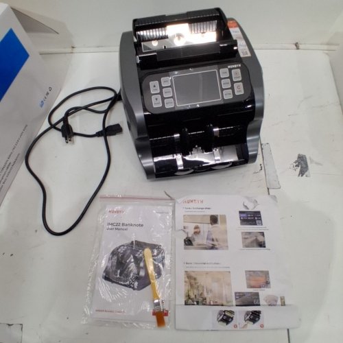 MUNBYN BILL COUNTER - 100-240 V - 80W - BLACK (MODEL: IMC22) image 4