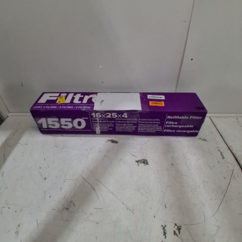 2PK FILTRETE ELECTROSTATIC FURNACE AIR FILTERS - 16" X 25" X 4 - MPR 1550 - MERV 12 image 4