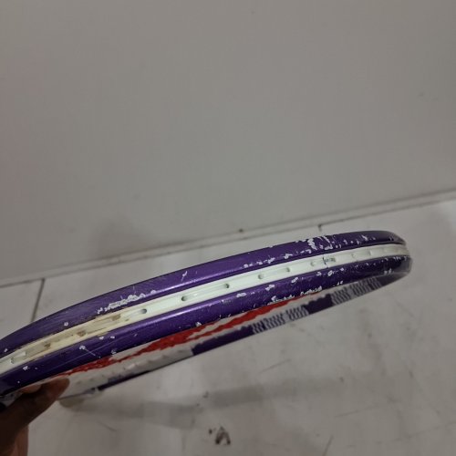 JUNIOR WILSON'S SERENA TENNIS RACQUET - AGES 7-8 - 23'' - PURPLE/WHITE image 4