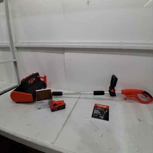 VOLTASK CORDLESS ELECTRIC SNOW SHOVEL WITH 1 BATTERY - 13" - 24V BLACK/ORANGE (MODEL: CSS001-130OR-CAVK) image 4