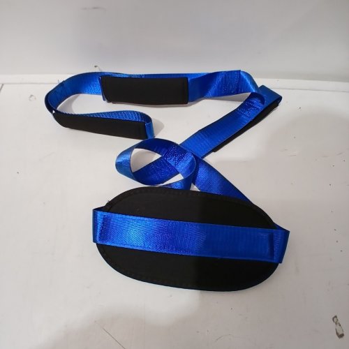 MOBILITY ASSIST LEG & THIGH LIFTER STRAP, HOME HEALTH CARE - BLUE image 2