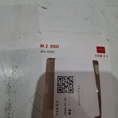 M.2 SSD ENCLOSURE - 8TB - USB 3.1, TYPE-C - BLUE (MODEL: SHL-R320) image 2