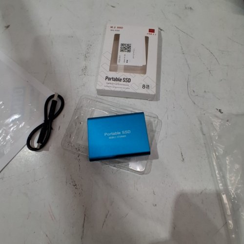 M.2 SSD ENCLOSURE - 8TB - USB 3.1, TYPE-C - BLUE (MODEL: SHL-R320) image 3