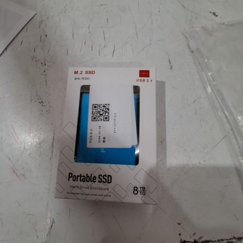 M.2 SSD ENCLOSURE - 8TB - USB 3.1, TYPE-C - BLUE (MODEL: SHL-R320) image 5