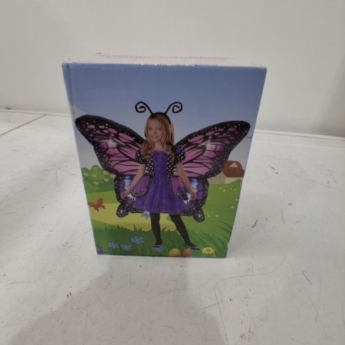 XYJKIDSES INFLATABLE BUTTERFLY WINGS COSTUME - PURPLE/PINK image 3