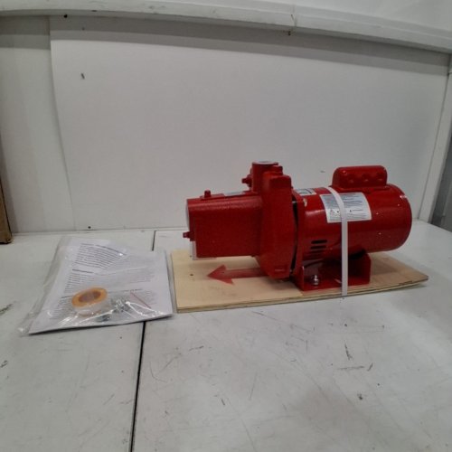 RED LION PREMIUM CAST IRON SHALLOW WELL JET PUMP - 3/4 HP - 16 GPM - 115/230V - RED - (MODEL: RJS-75-PREM / 602207) image 2
