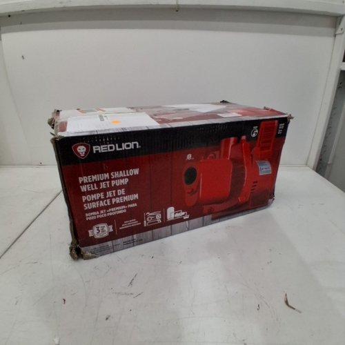 RED LION PREMIUM CAST IRON SHALLOW WELL JET PUMP - 3/4 HP - 16 GPM - 115/230V - RED - (MODEL: RJS-75-PREM / 602207) image 4
