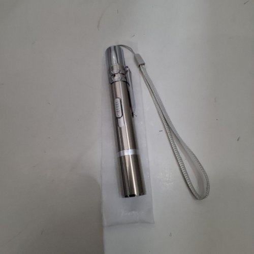 KANGFIELD USB RECHARGEABLE CAT TOY LASER POINTER - SILVER image 3