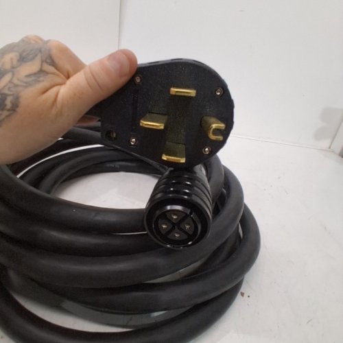GENERLOK GENERATOR EXTENSION CORD - 20FT/8AWG - 14-50 PLUG - BLACK image 3