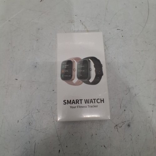 WOMEN'S DYURWA SMART WATCH FITNESS TRACKER - 1.91" HD SCREEN, HEART RATE/SLEEP MONITOR, SPO2, IP68 WATERPROOF, STEP COUNTER, FOR ANDROID/IOS - BLACK (MODEL: T60) image 2