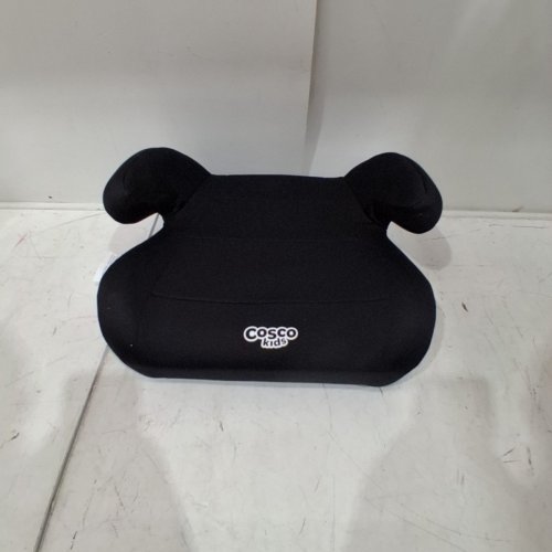 COSCO KIDS TOPSIDE LIGHTWEIGHT BACKLESS BOOSTER CAR SEAT - 100LBS CAPACITY - BLACK (MODEL: 22976C-BLK) image 4