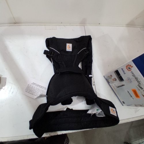 ERGOBABY ALTA HIP SEAT ALL-POSITION BREATHABLE MESH HIP SEAT AND CARRIER - 12-45LBS - ONYX BLACK image 3