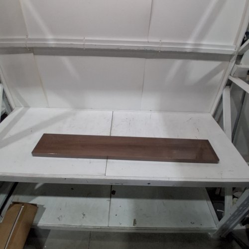 FUN MEMORIES FLOATING SHELF - 8" X 47" - WALNUT image 2