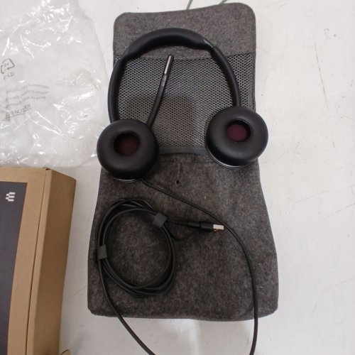 EPOS IMPACT 860T DOUBLE SIDED WIRED USB-C/USB-A HEADSET WITH NOISE CANCELLING MICROPHONE - BLACK image 3