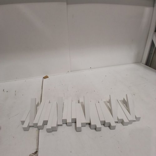 UMBRA STICKS MULTI RACK – MODERN, UNIQUE, SPACE-SAVING HANGER WITH 5 FLIP-DOWN HOOKS - WHITE image 2