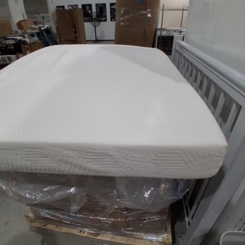 5" MEMORY FOAM MATTRESS WITH REMOVEABLE COVER - TWIN - WHITE image 3