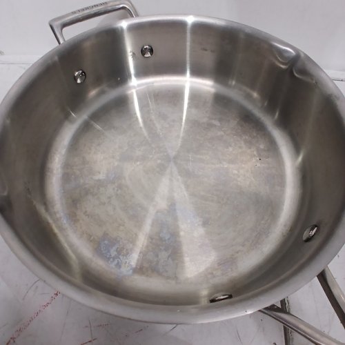 8PC HENCKLES LEGACY TRI PLY STAINLESS STEEL COOKWARE SET - SILVER (MODEL: 1816600) image 4