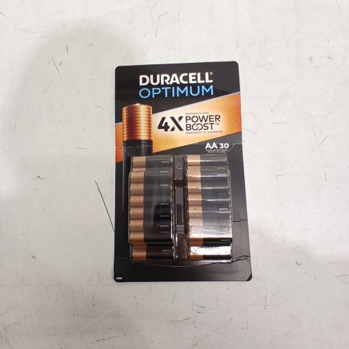 30PK DURACELL OPTIMUM LONG LASTING AA BATTERIES image 2